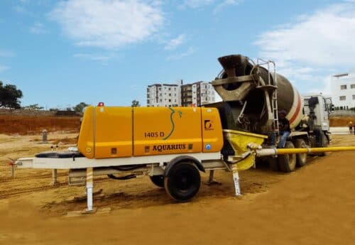 Aquarius concrete pump 1405