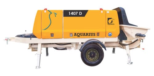 Aquarius concrete pump 1407