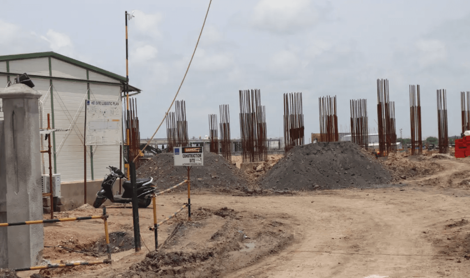 Running project site 1