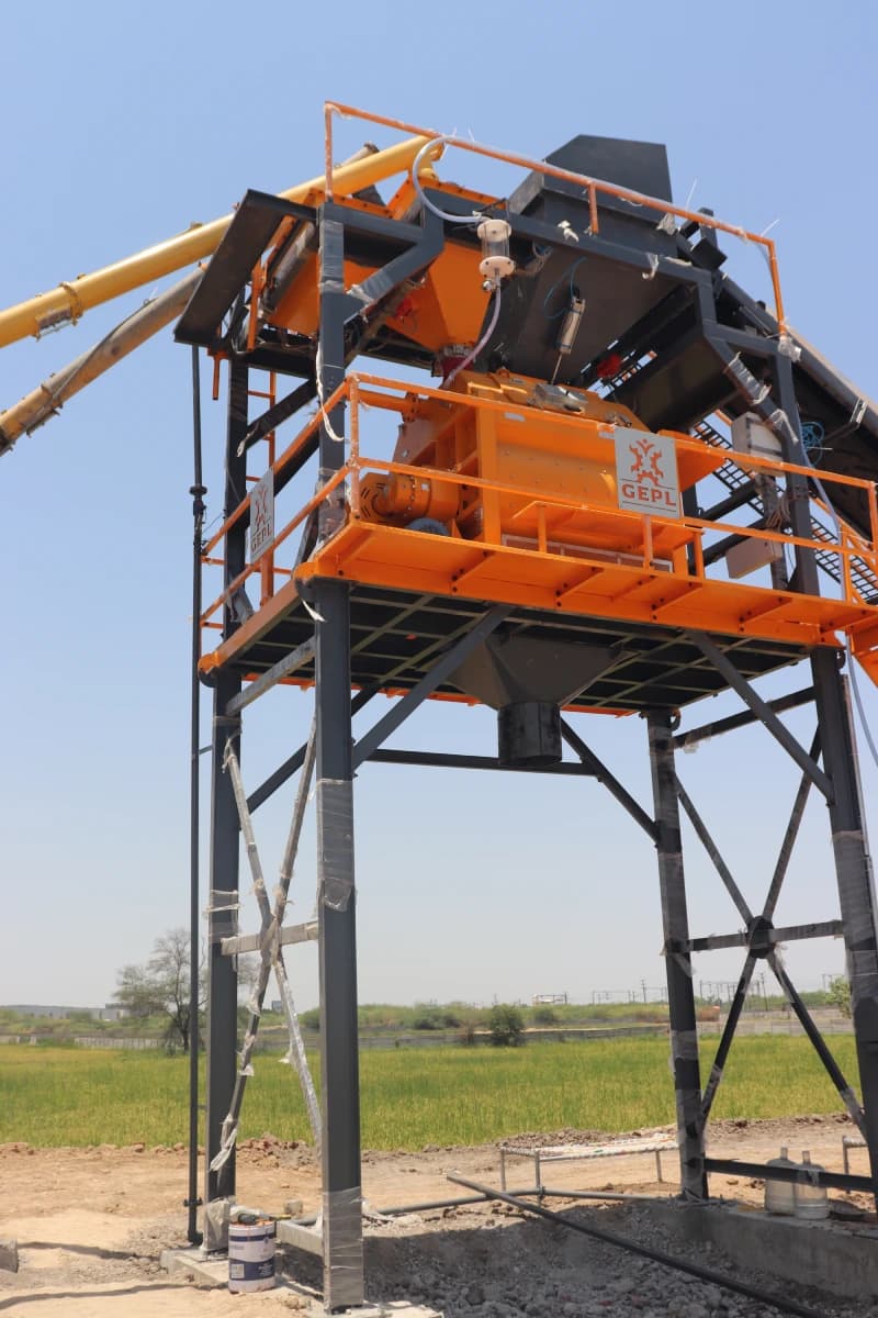Sanand GIDC 2 batching plant facility