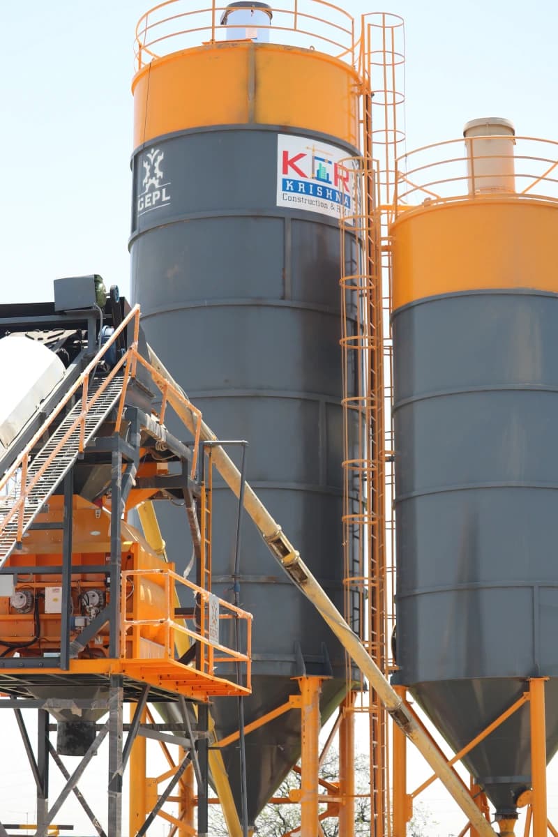 Sanand GIDC 2 Secoma Twin shaft GEPL-60 batching plant