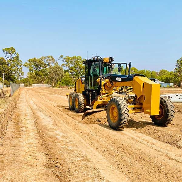 Earth work and bulk earthworks by Krishna Construction & RMC