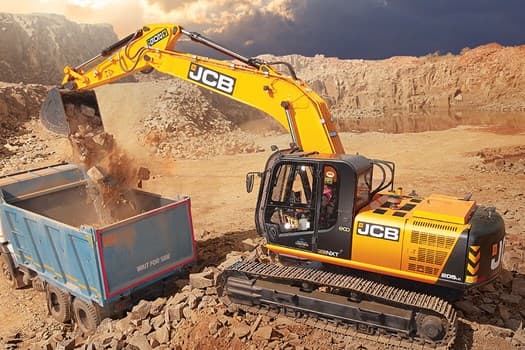 Earth movers and construction projects by Krishna Construction & RMC