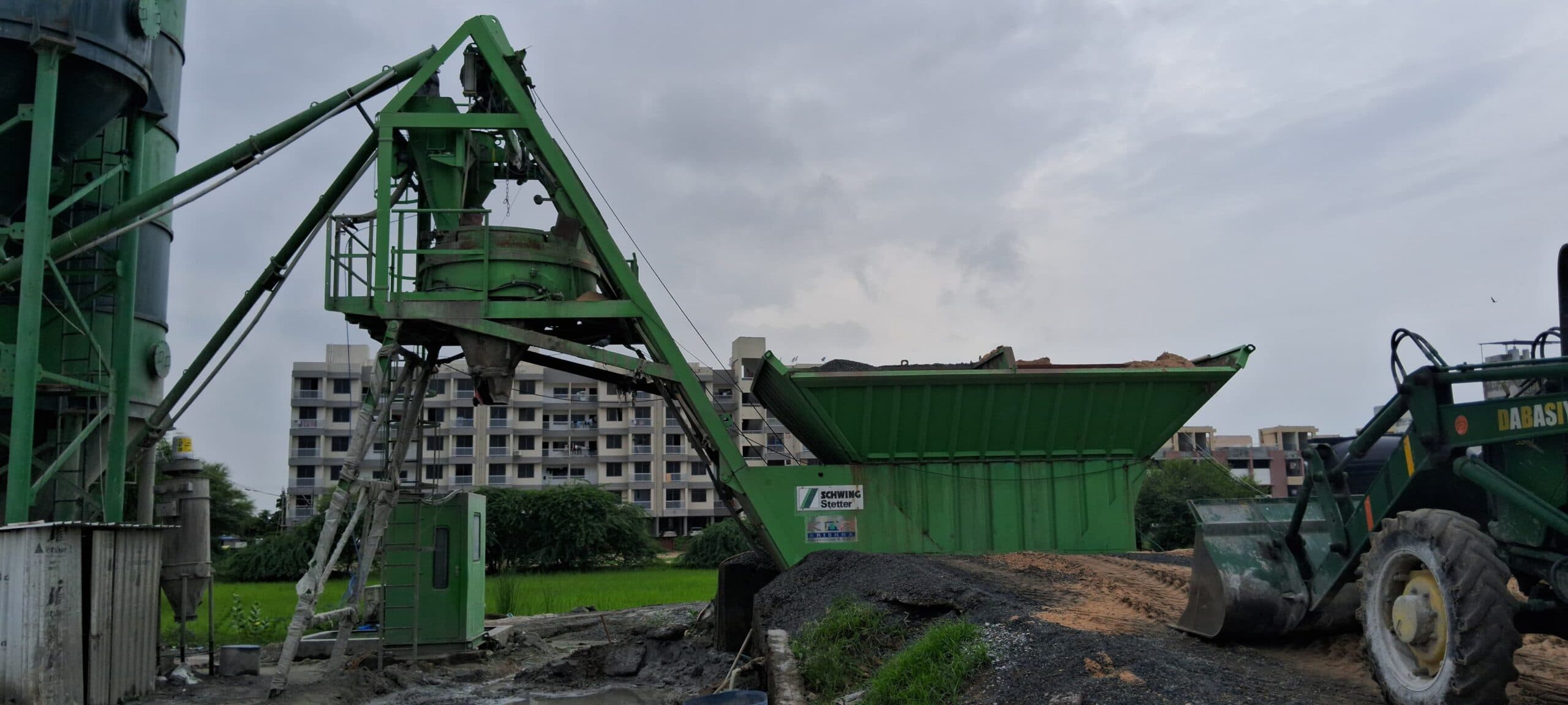 Vithlapur ready-mix concrete plant